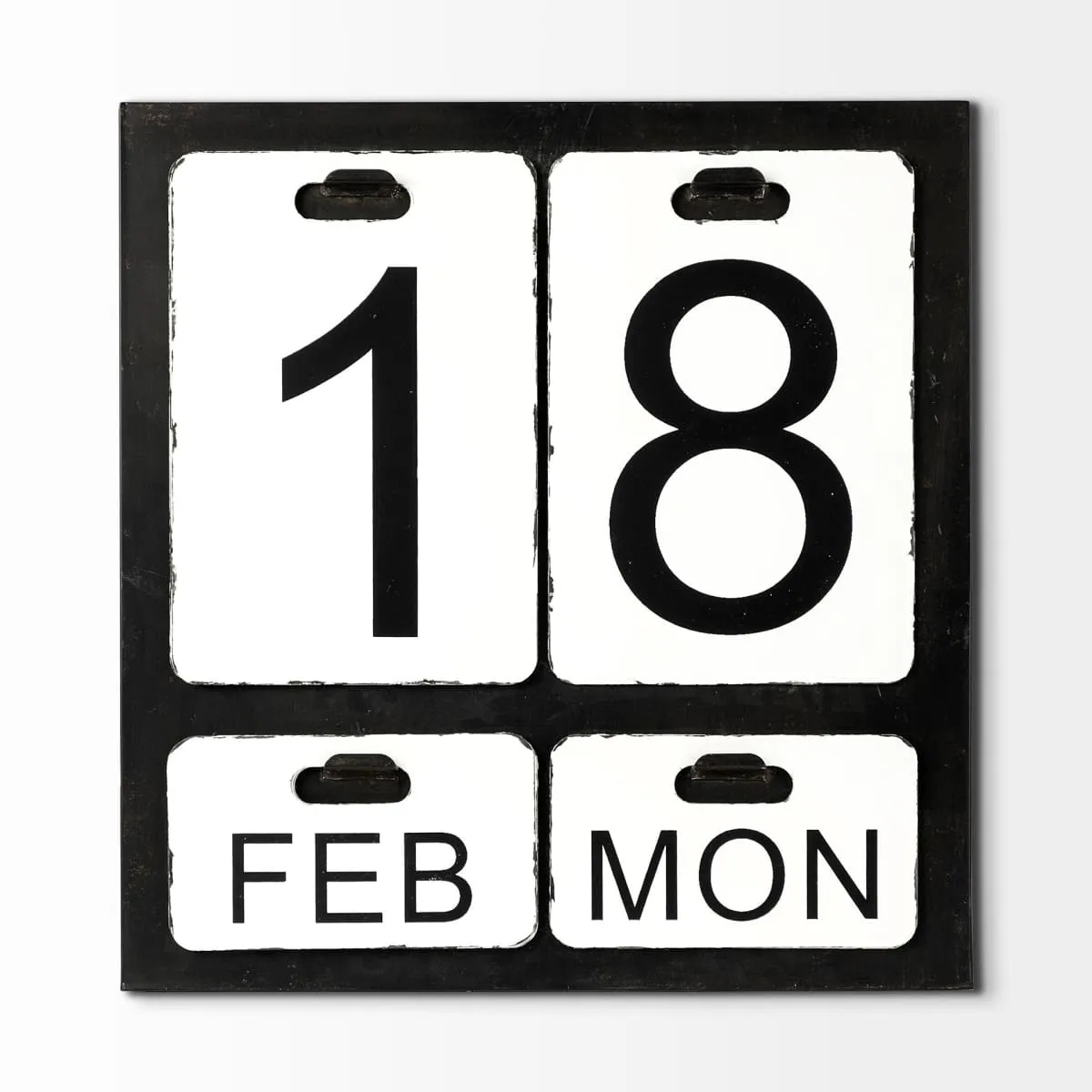Dario Wall Decor Black Metal