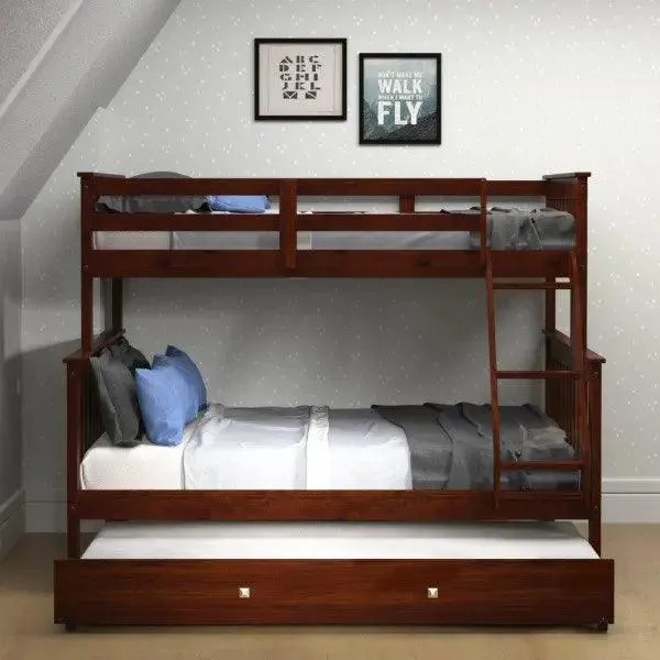 David Twin over Full Bunkbed with Trundle
