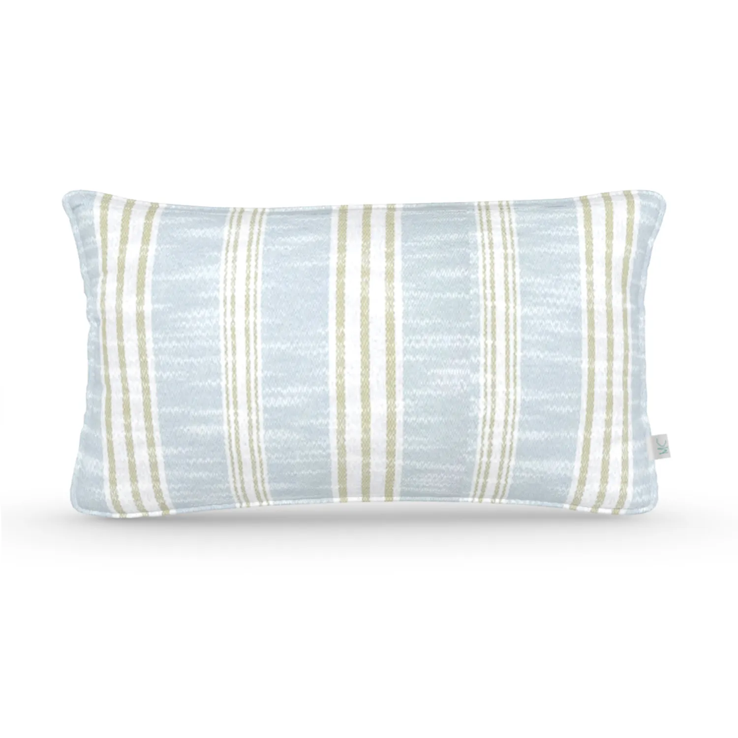 Decorative Lumbar Pillow in Laguna: Pear