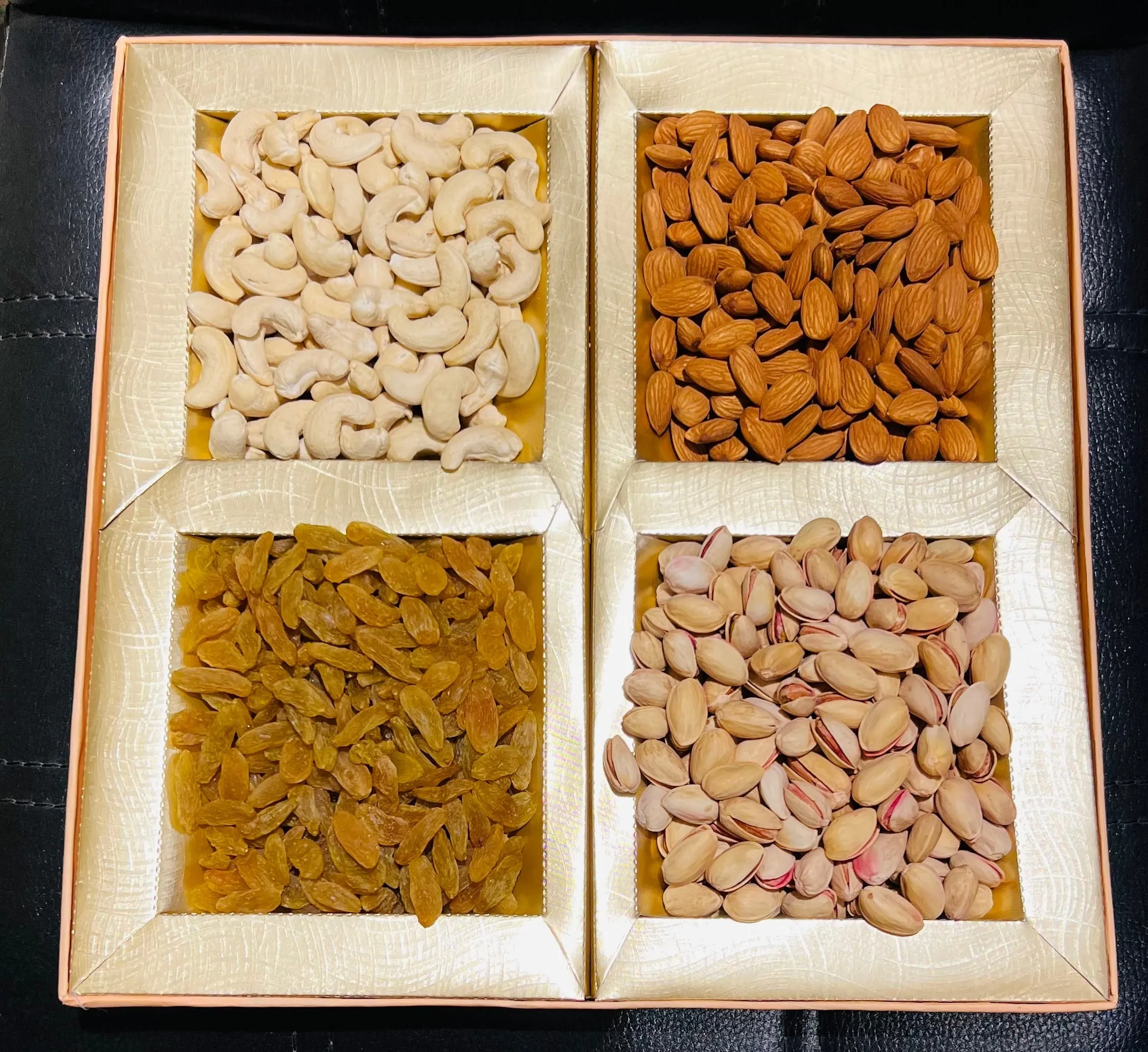Dry Fruit Gift Box, 800gm Net Contents (Outer Cover Variable)