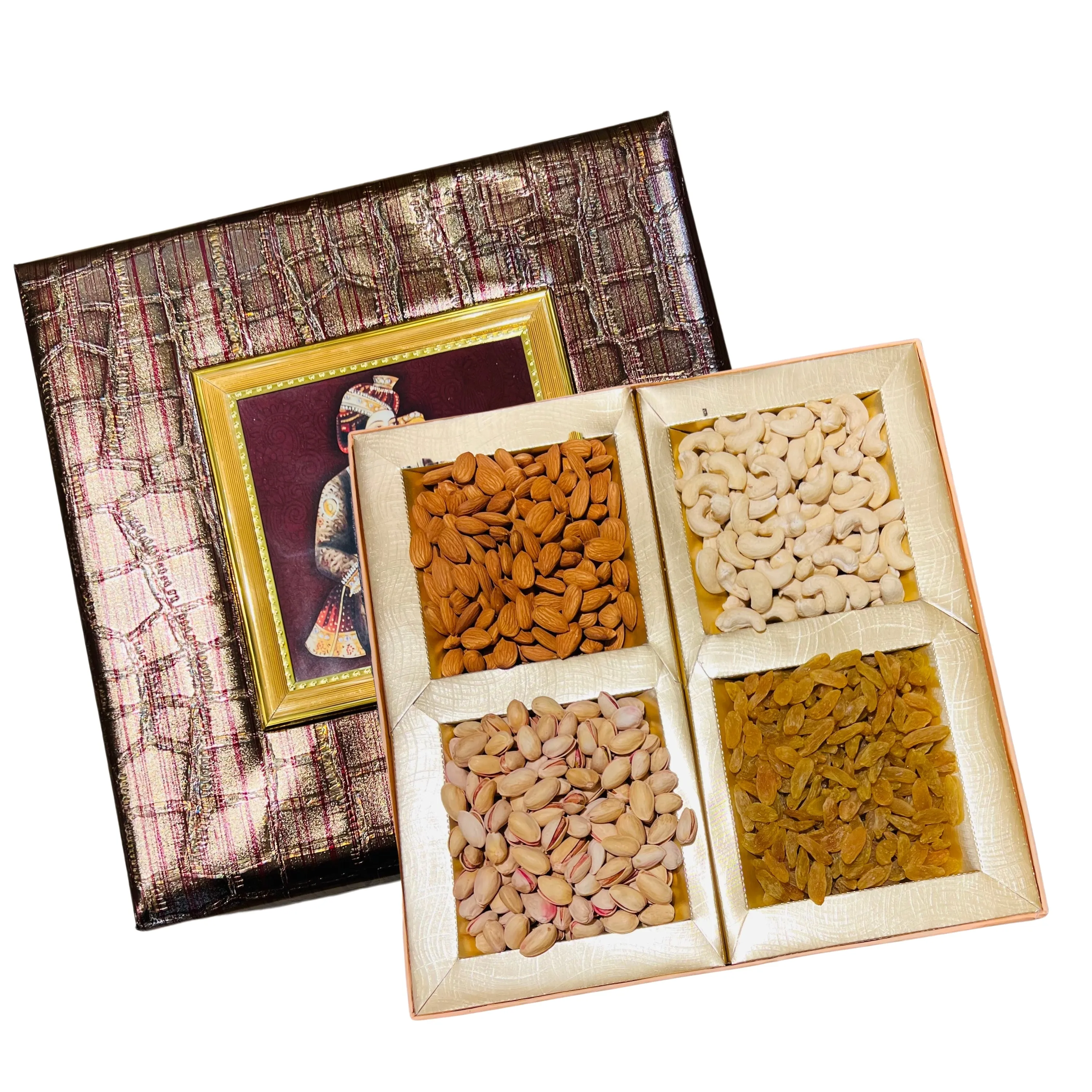 Dry Fruit Gift Box, 800gm Net Contents (Outer Cover Variable)