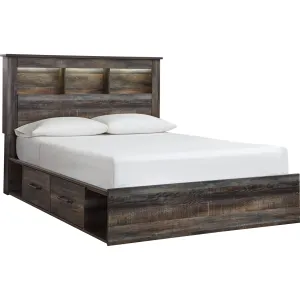 Drystan Bookcase Bed with 4 Drawer Storage