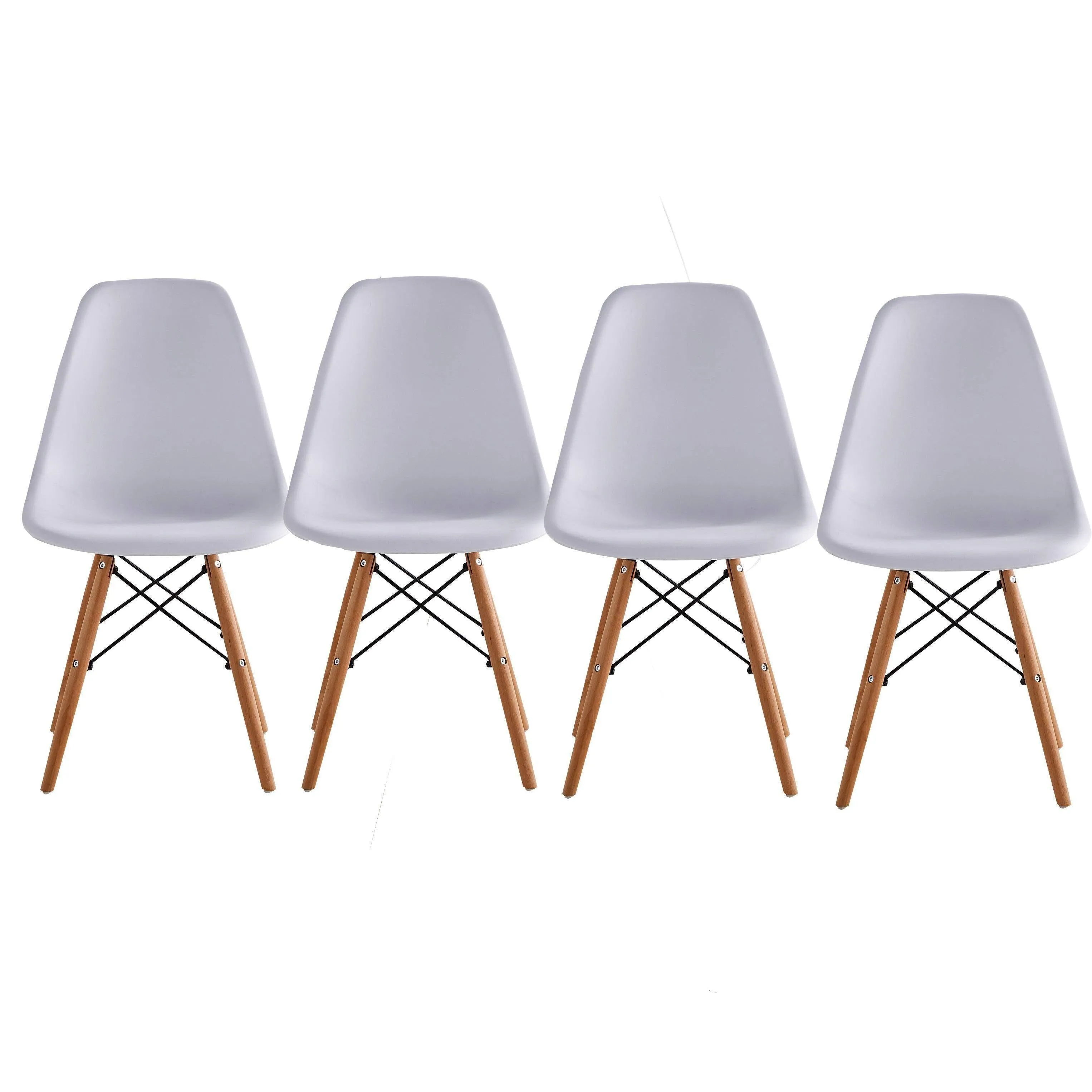 Eames Style Chair CR-PP623 - Versatile 4-in-1 Design for Modern Home