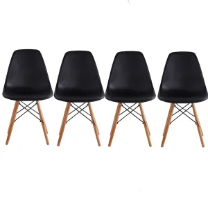 Eames Style Chair CR-PP623 - Versatile 4-in-1 Design for Modern Home