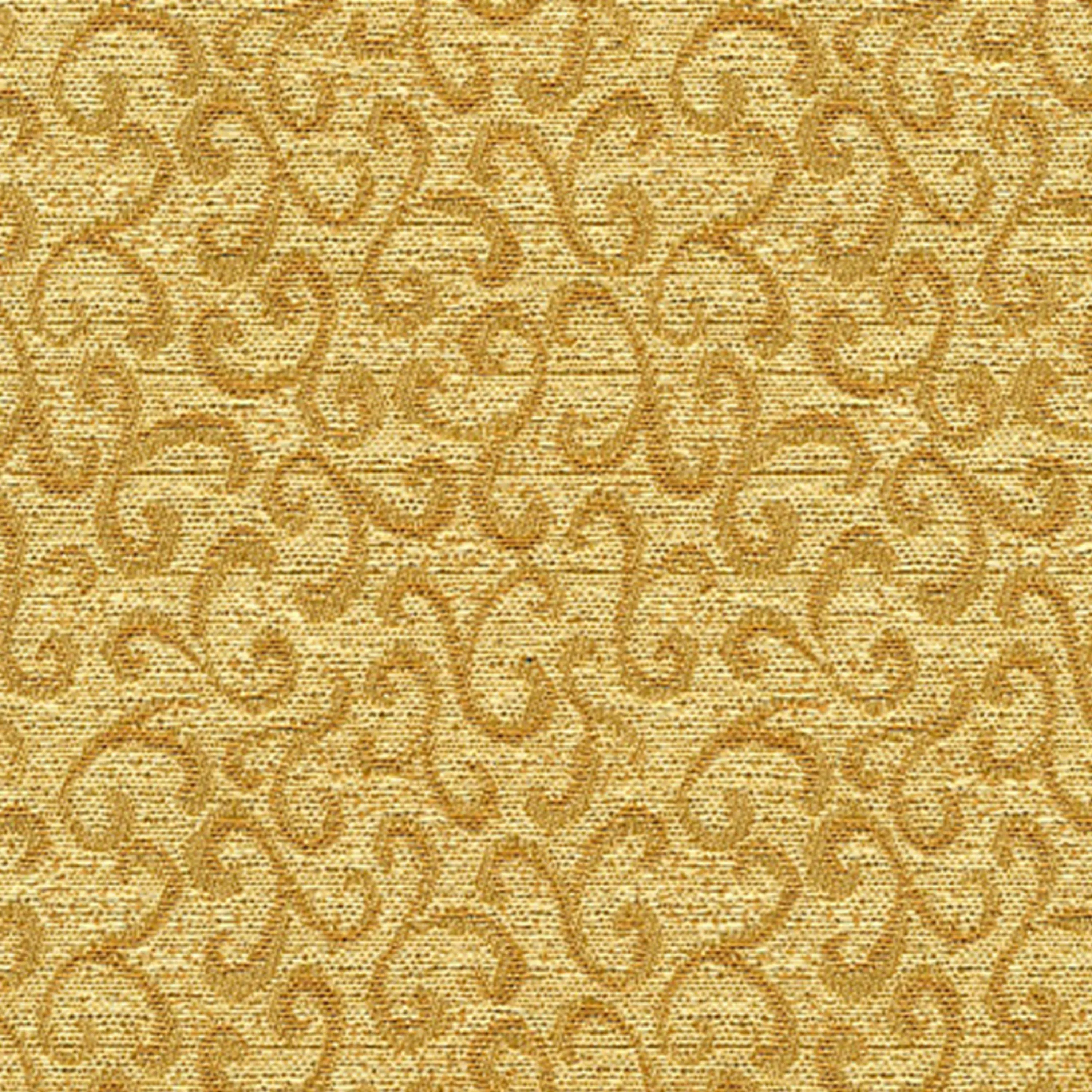 Embroidered 21''W Church Chair in Lancaster Fabric with Book Rack - Gold Vein Frame