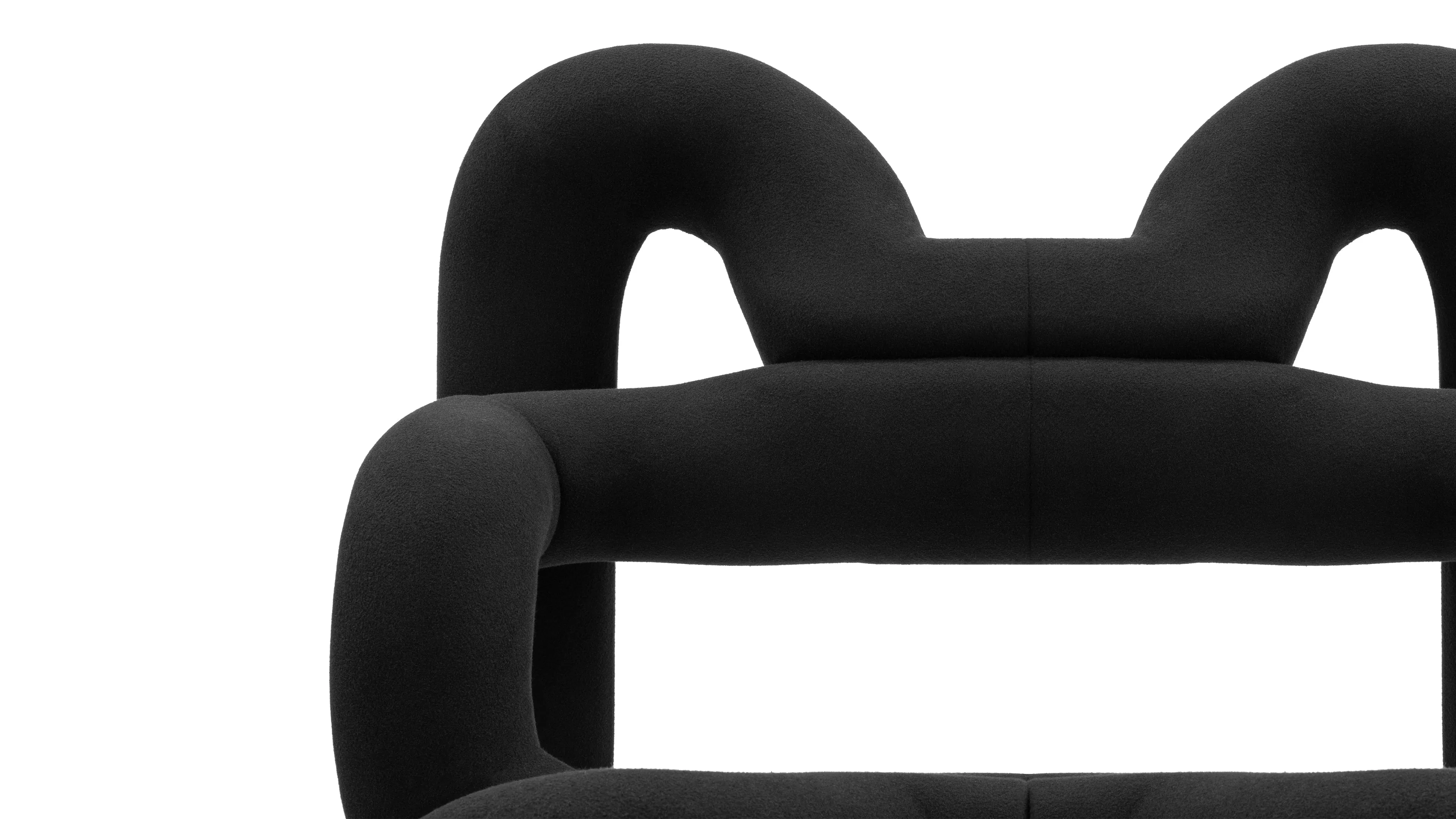 Extrem - Extrem Lounge Chair, Black