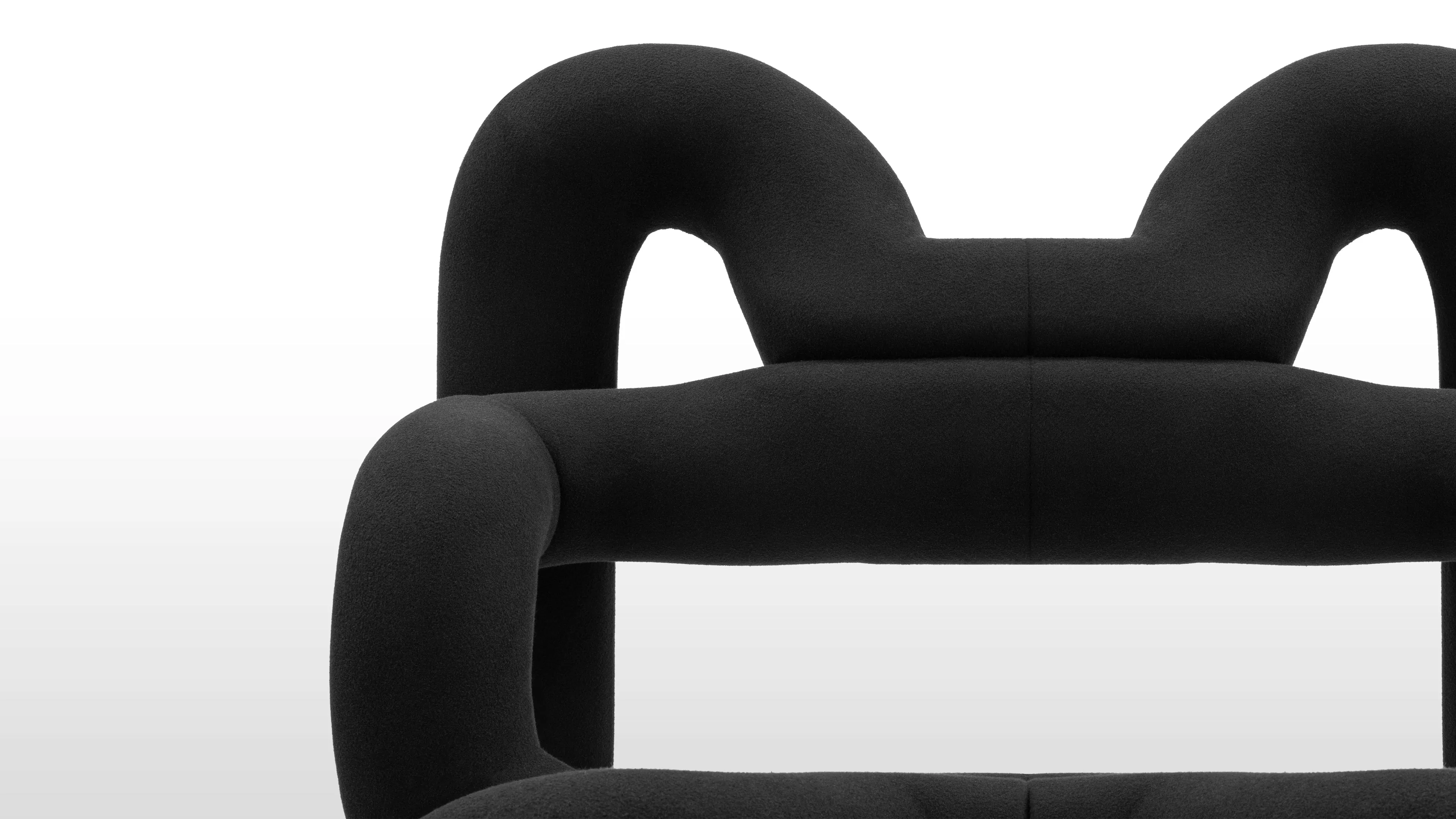 Extrem - Extrem Lounge Chair, Black