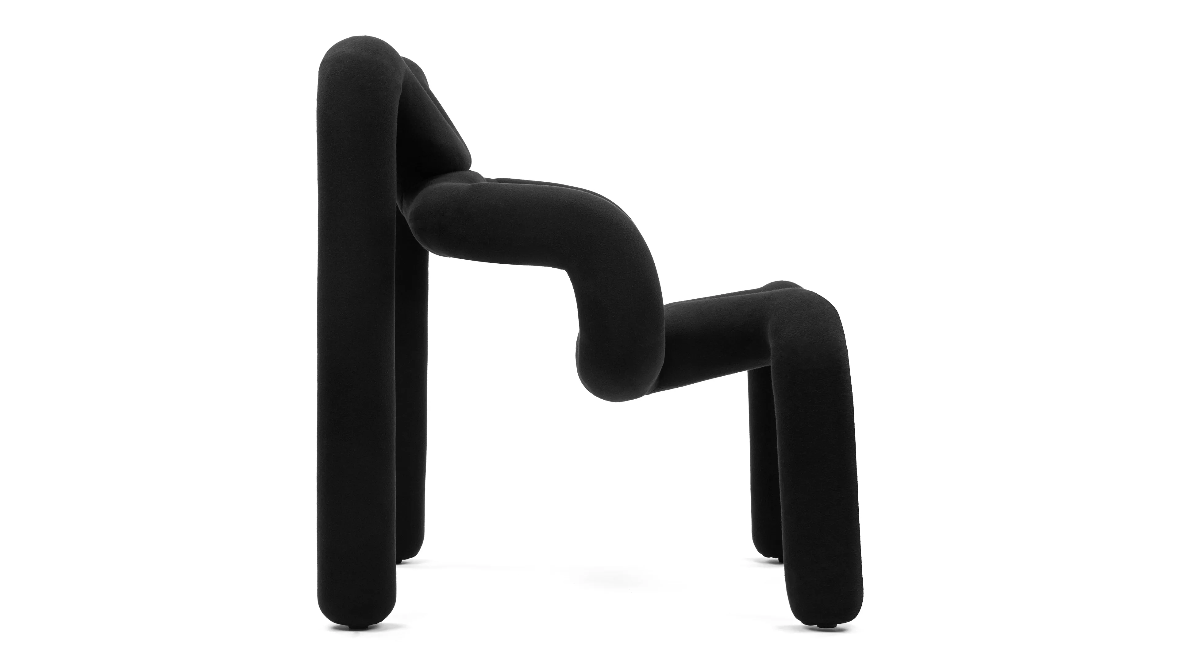 Extrem - Extrem Lounge Chair, Black