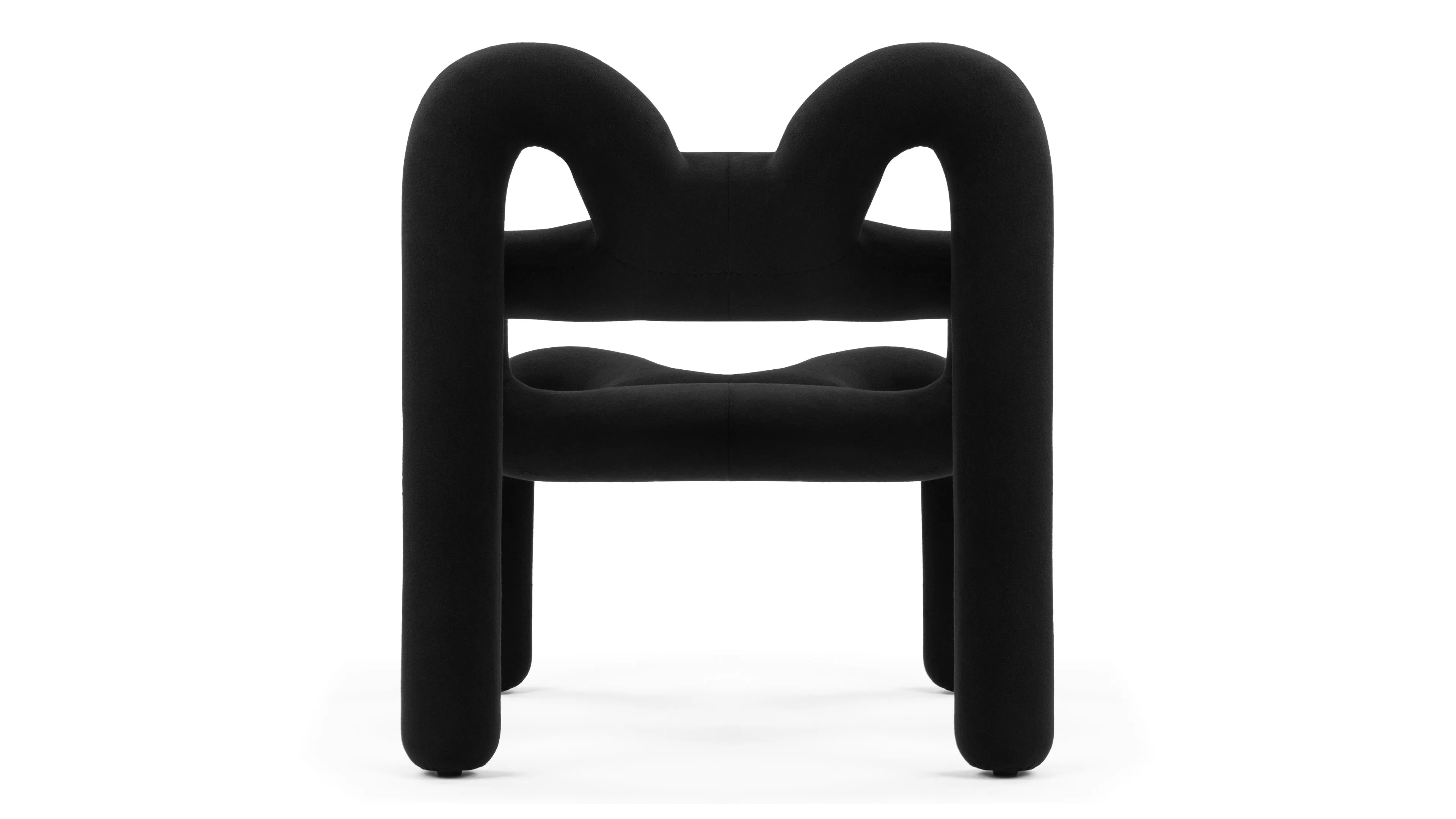 Extrem - Extrem Lounge Chair, Black
