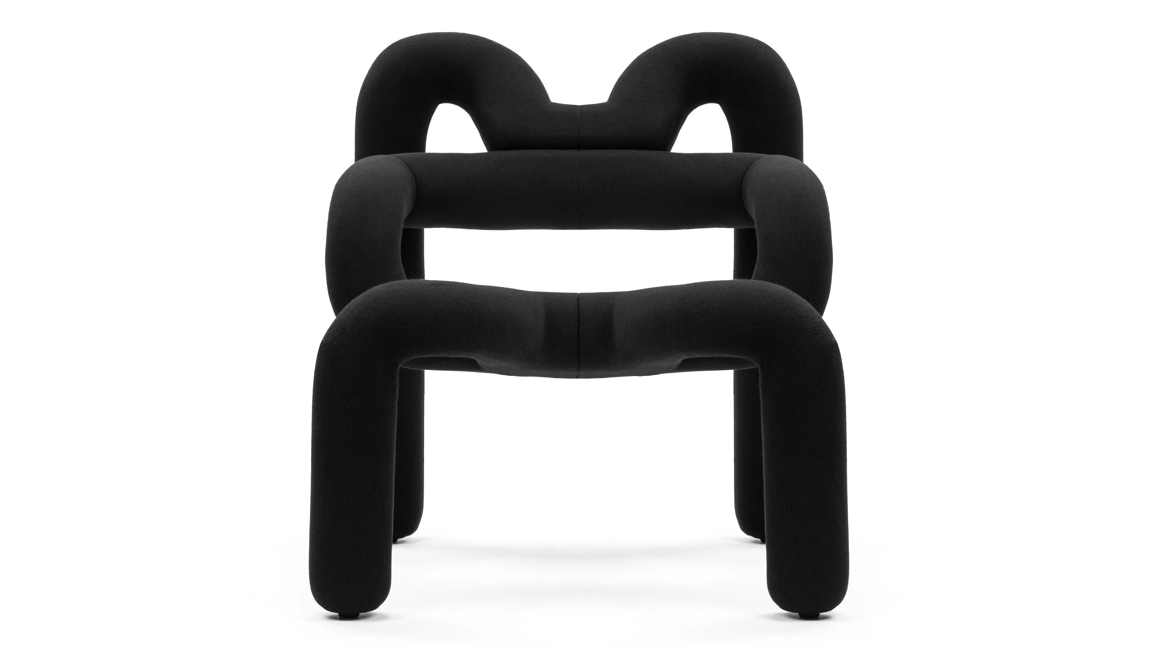 Extrem - Extrem Lounge Chair, Black