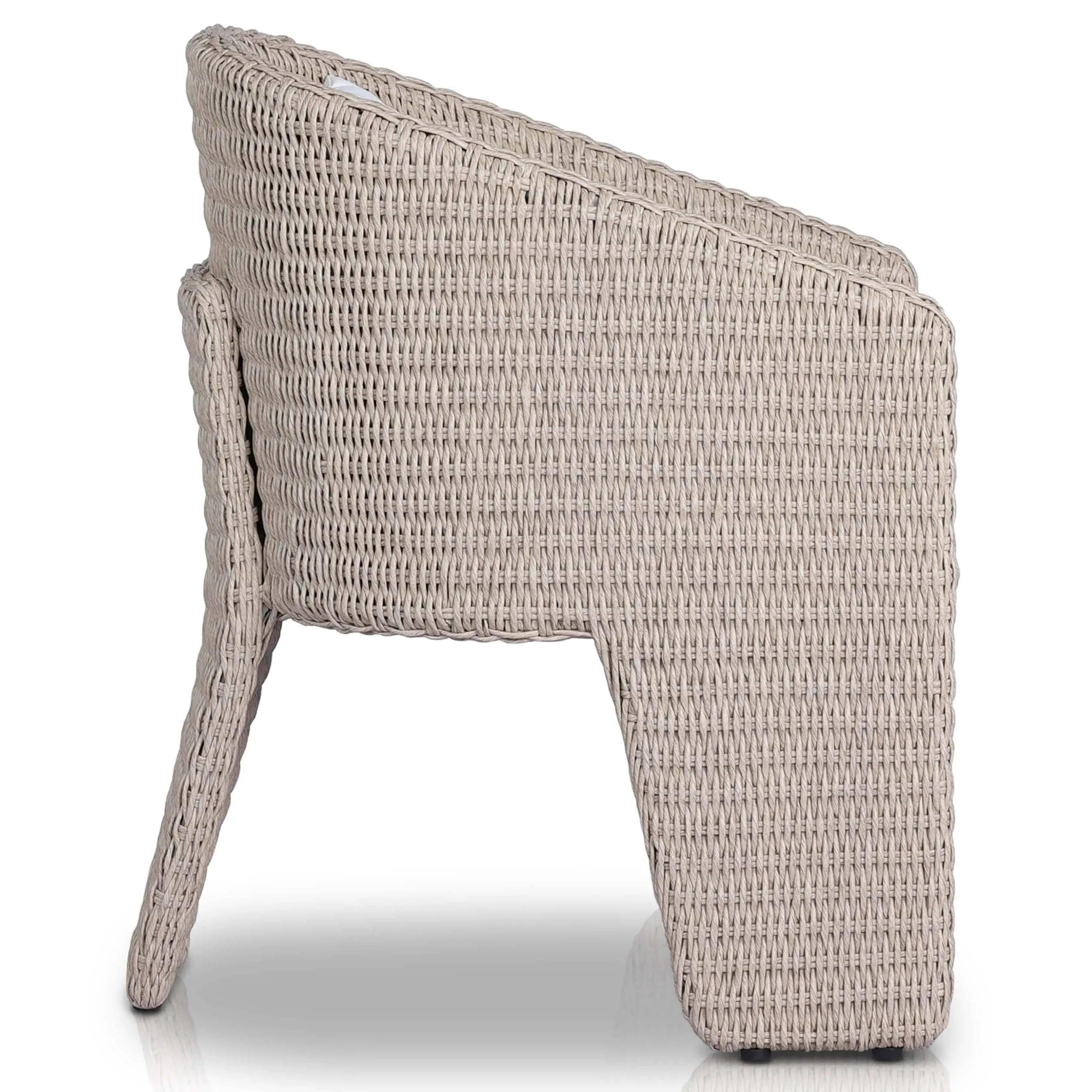 Fae Outdoor Dining Chair, Vintage White