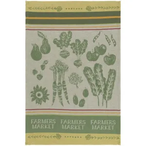 Farmers Market Jacquard Tea Towel