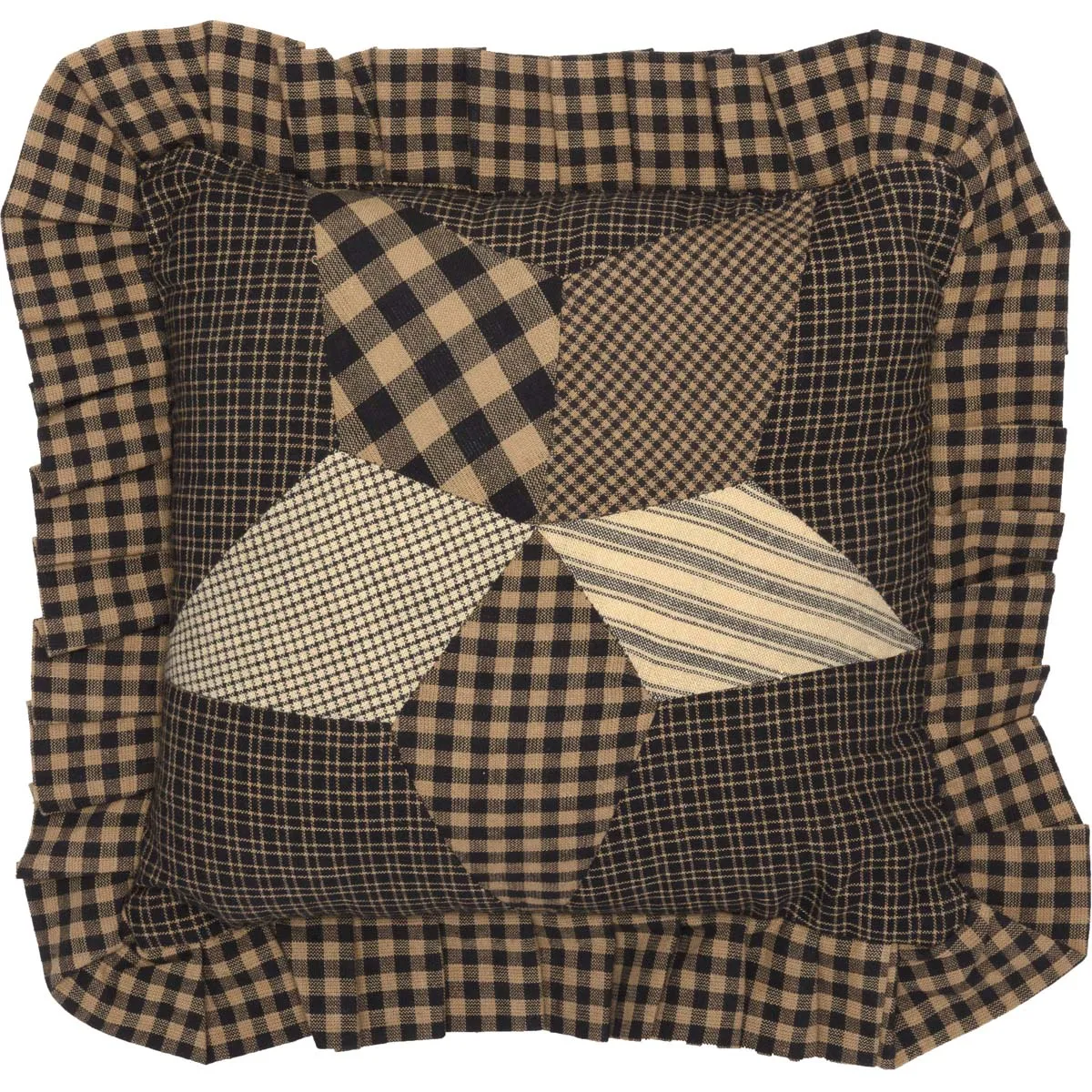 Farmhouse Star Pillow 10x10