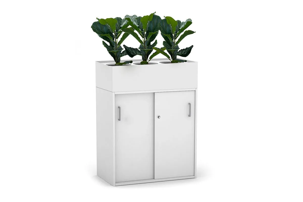 Fiddle 12 Leaves 500mm High - Set of 3