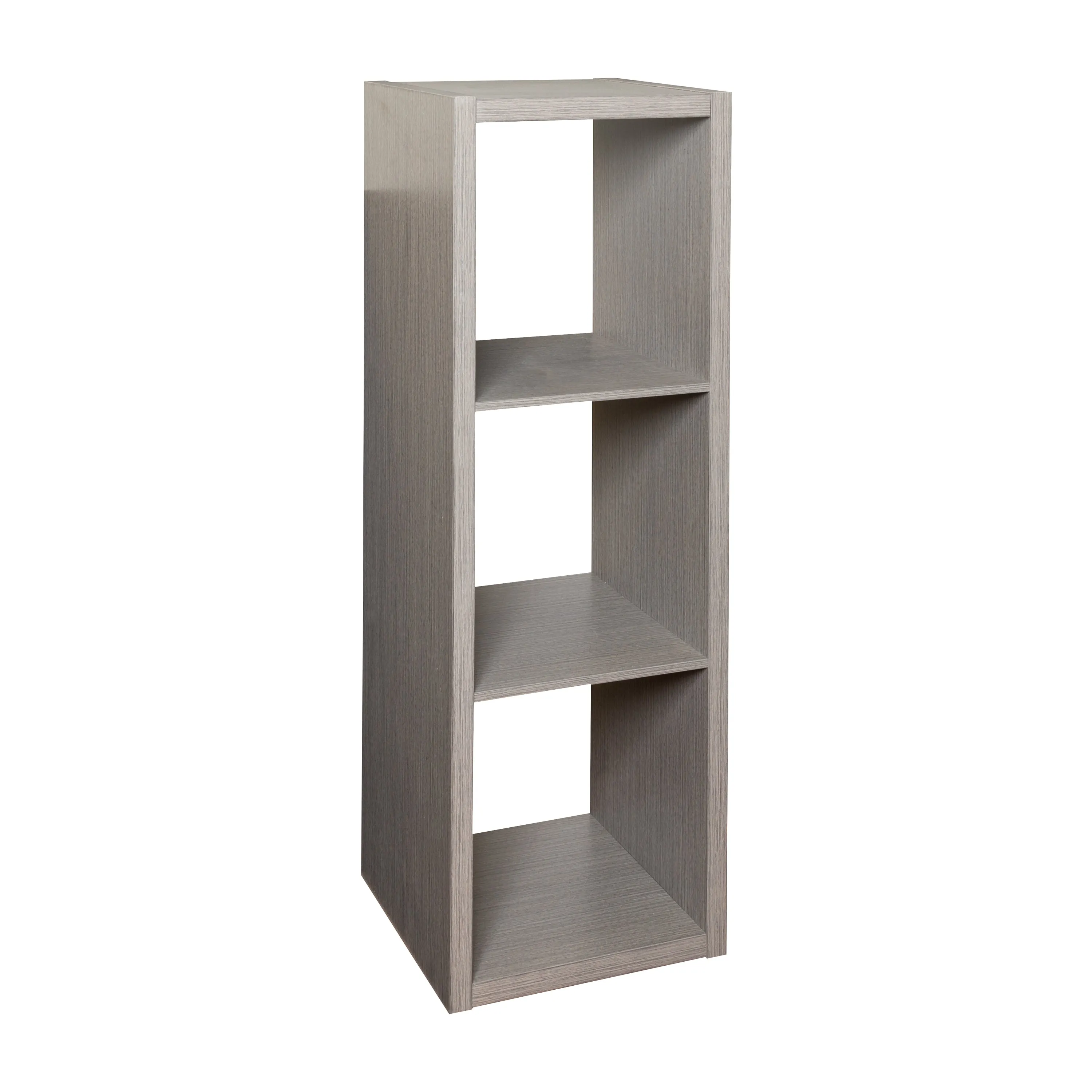 Gray Laminate 3-Cube Organizer