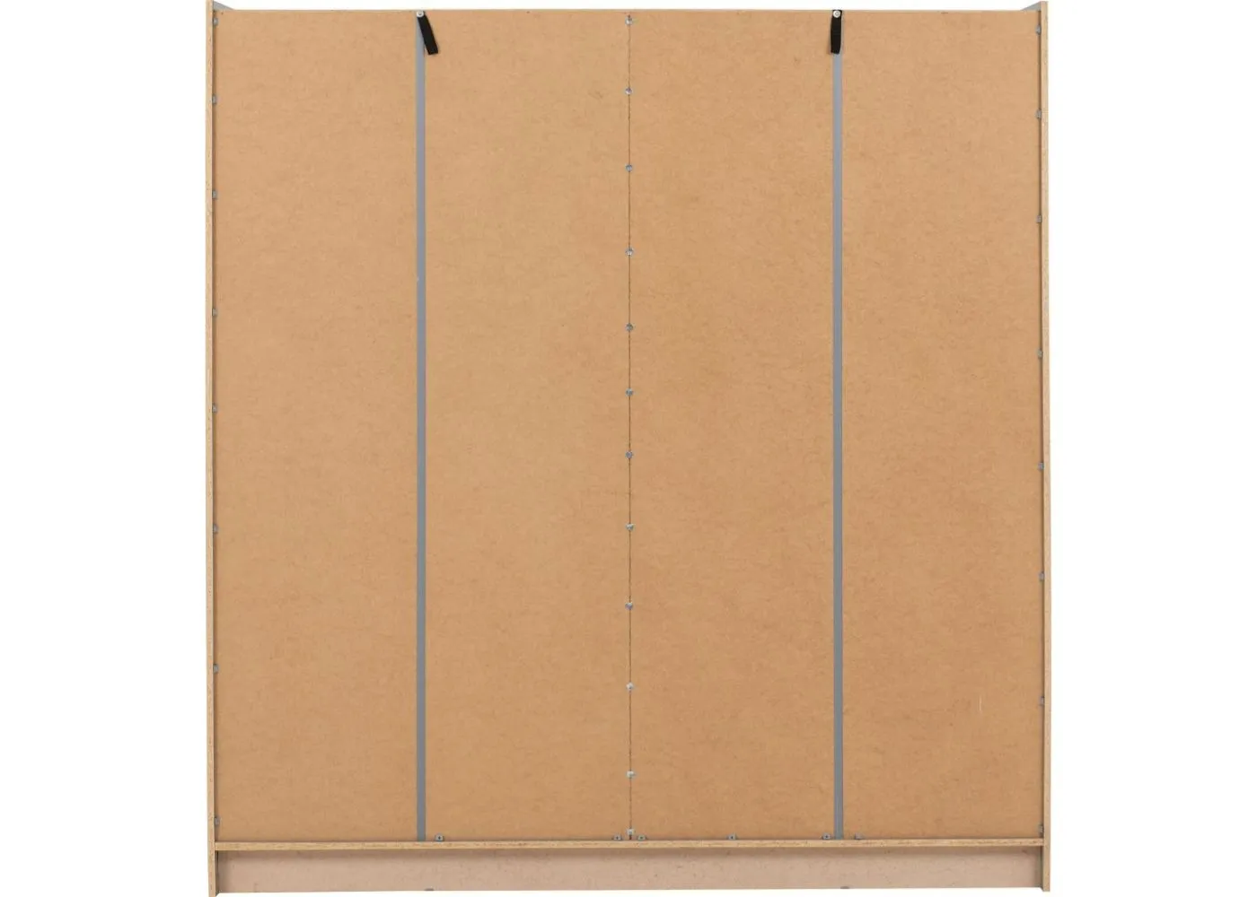 Grey Nevada 2-Door Sliding Wardrobe by Wholesale Beds & Furniture