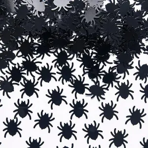 Halloween Black Spider Foil Confetti (15g)