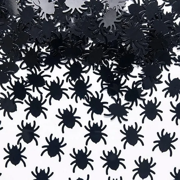 Halloween Black Spider Foil Confetti (15g)