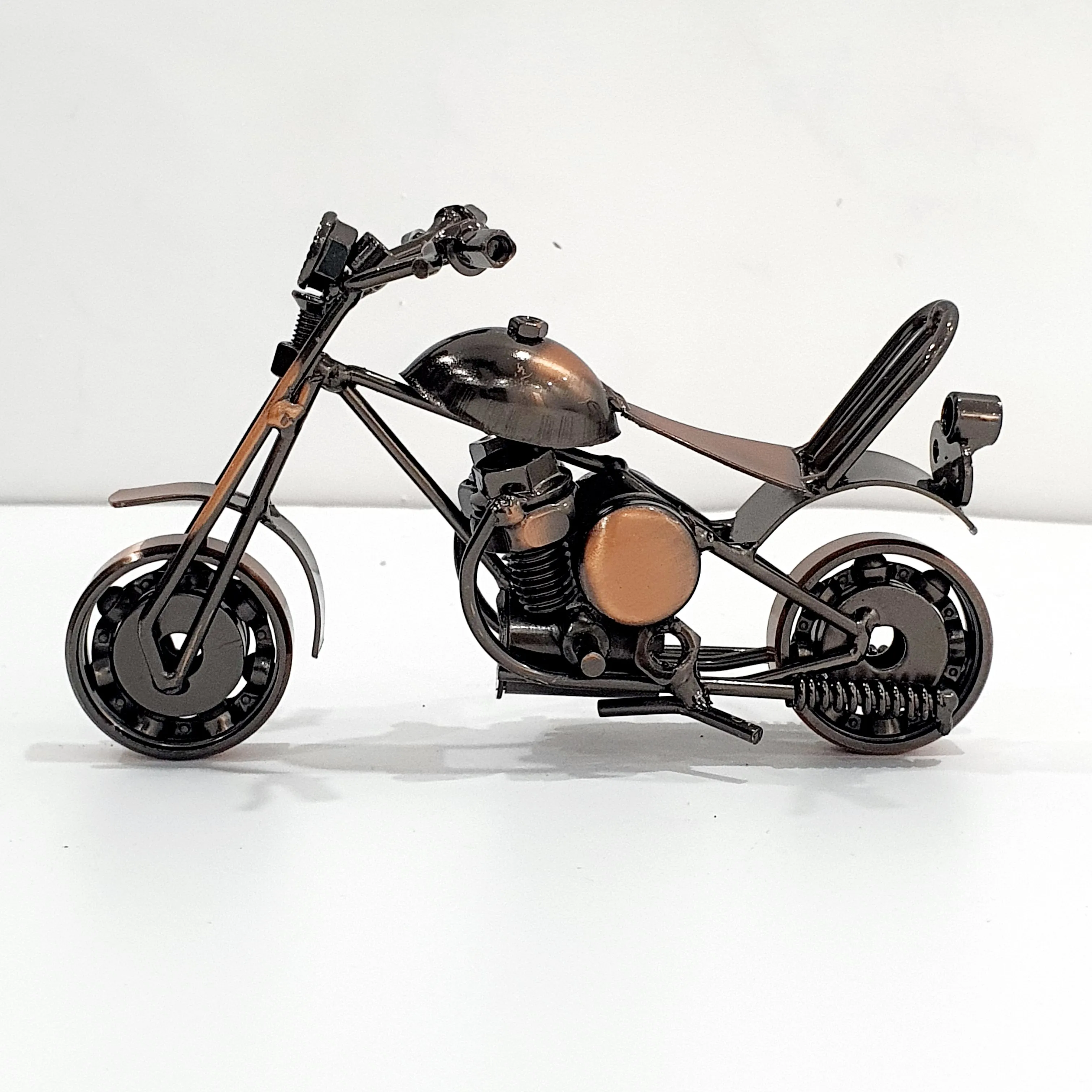 Handcrafted Metal Bike with Back Stand - Small