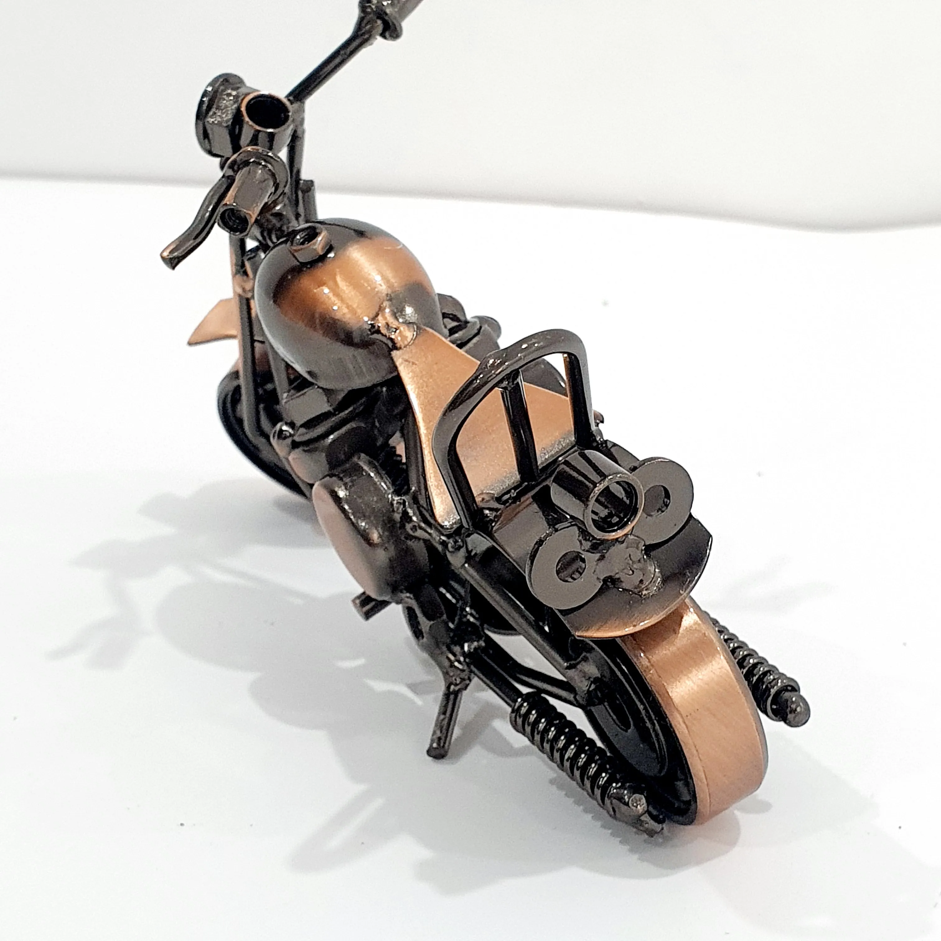 Handcrafted Metal Bike with Back Stand - Small