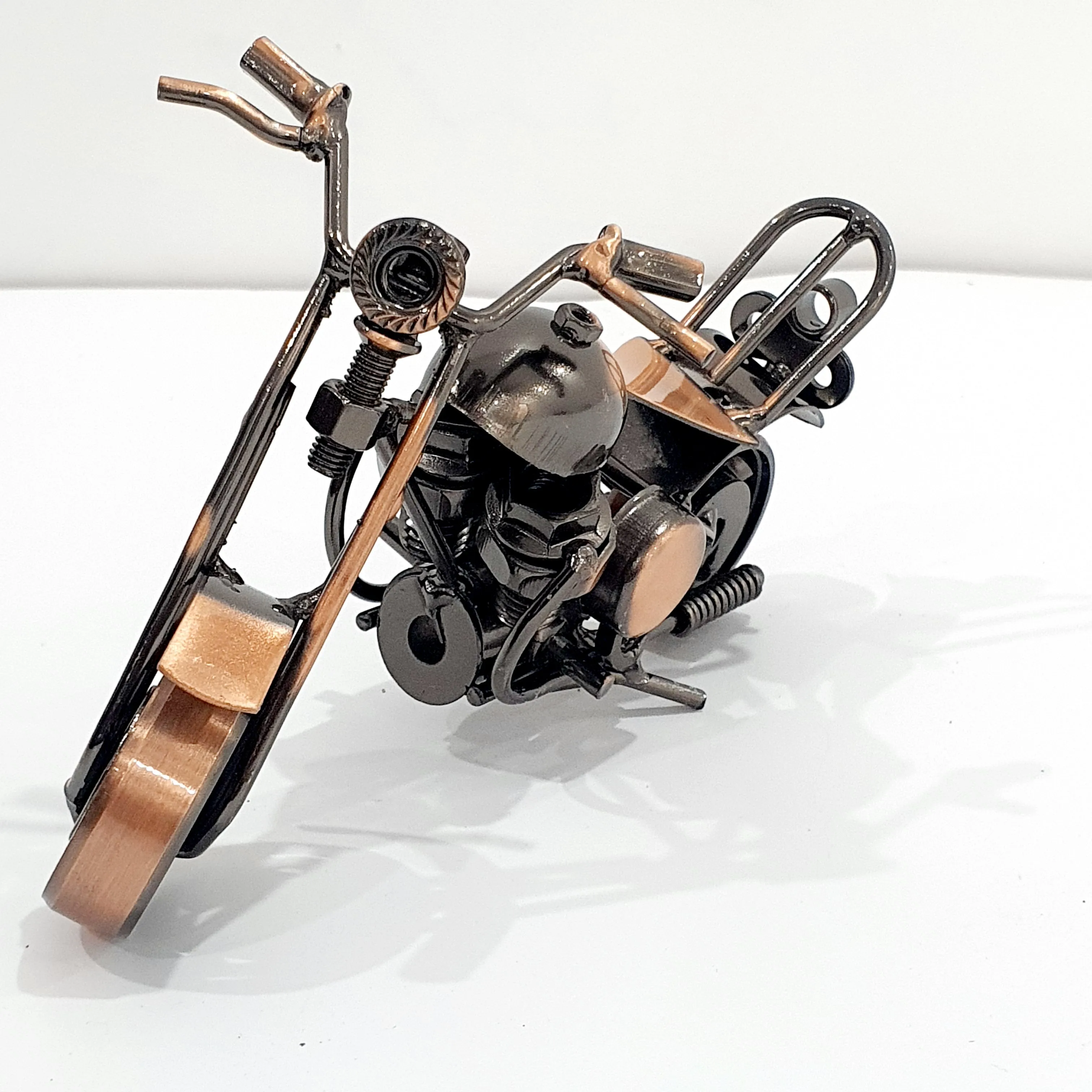 Handcrafted Metal Bike with Back Stand - Small