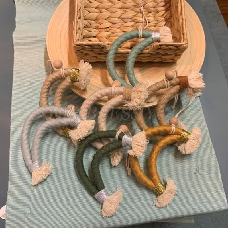 Handmade Rainbow Moon Dcor