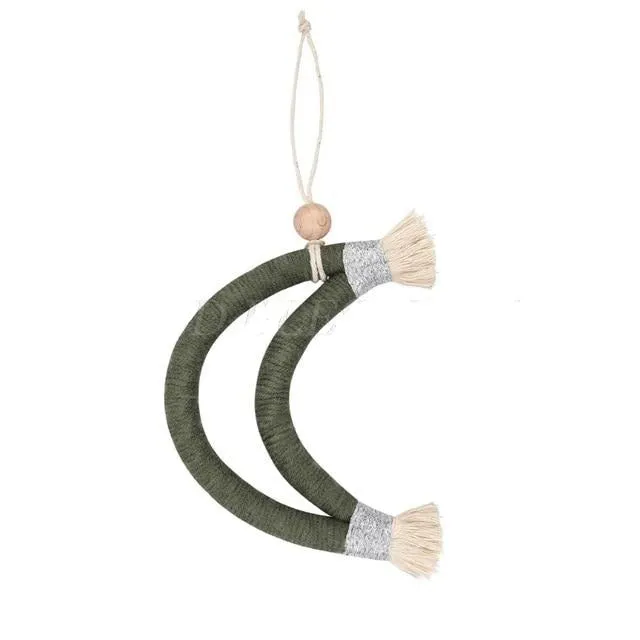 Handmade Rainbow Moon Dcor