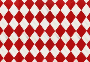 Harlequin Red - Placemat