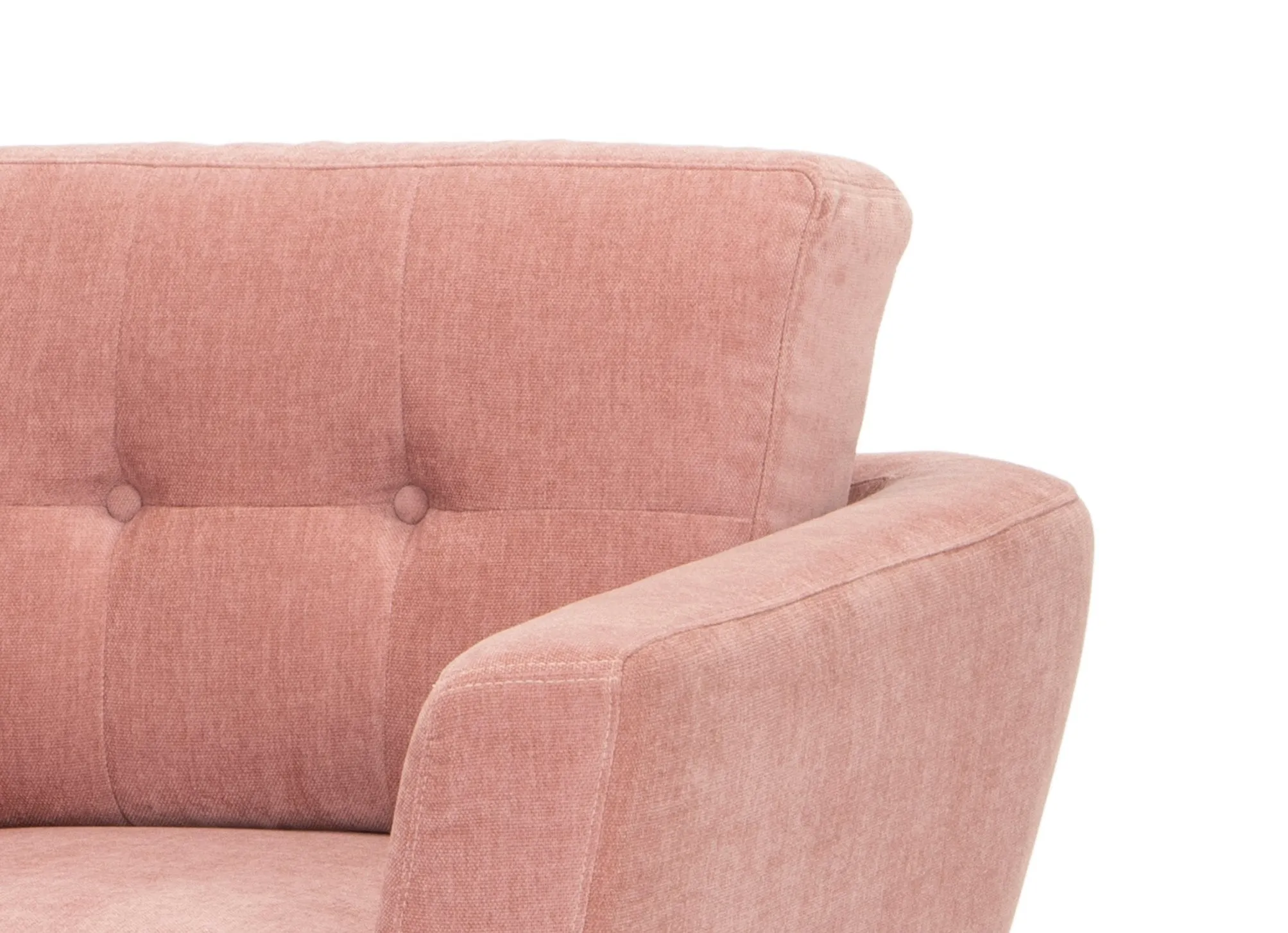 Helgrim Fabric Armchair - Dusty Blush - Last One