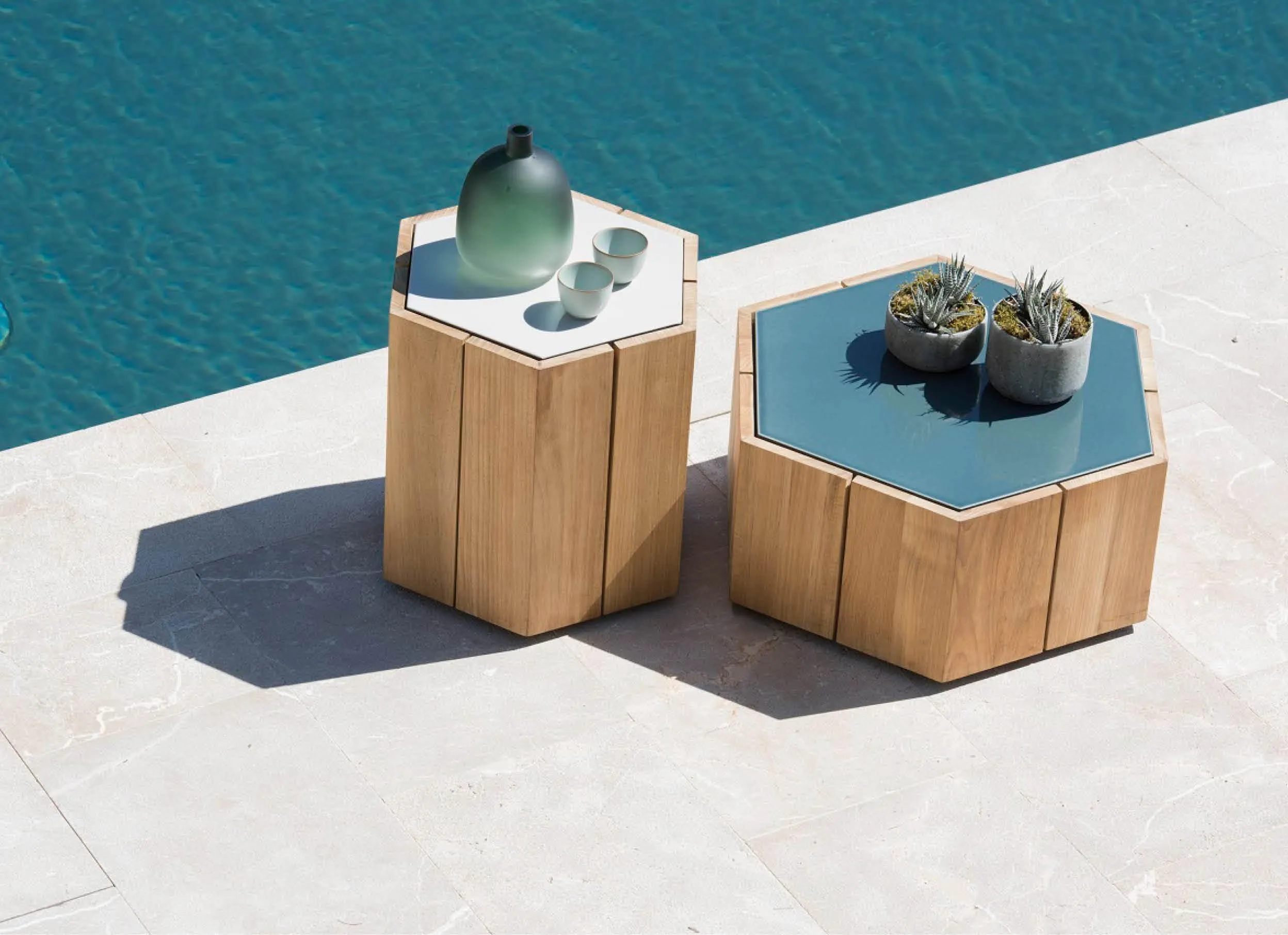 Hexagon Low Tables