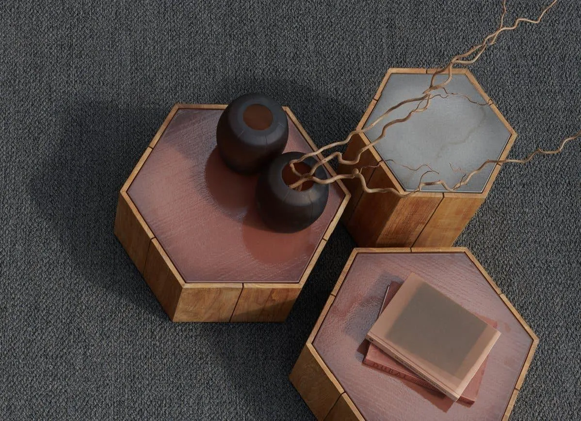 Hexagon Low Tables