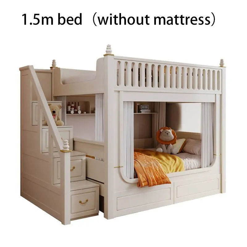Hign Quanlity Children Beds Bunk White Castle