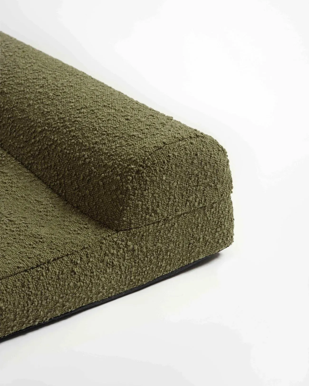 Hommey Boucle Pet Bed - Olive
