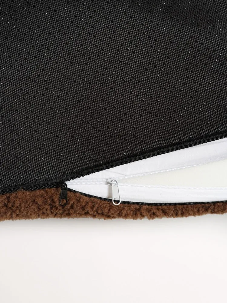Hommey Boucle Pet Bed - Olive