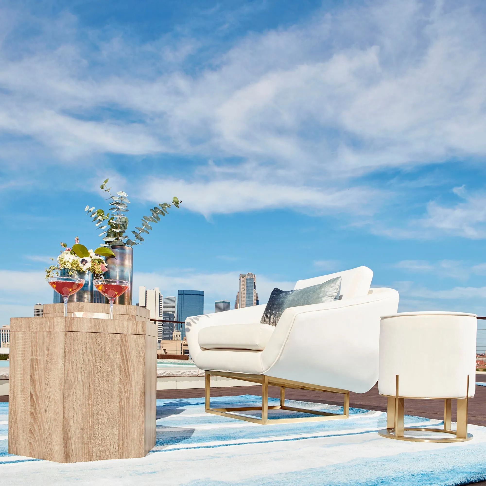 Honeycomb Tray Table-MD by Cyan