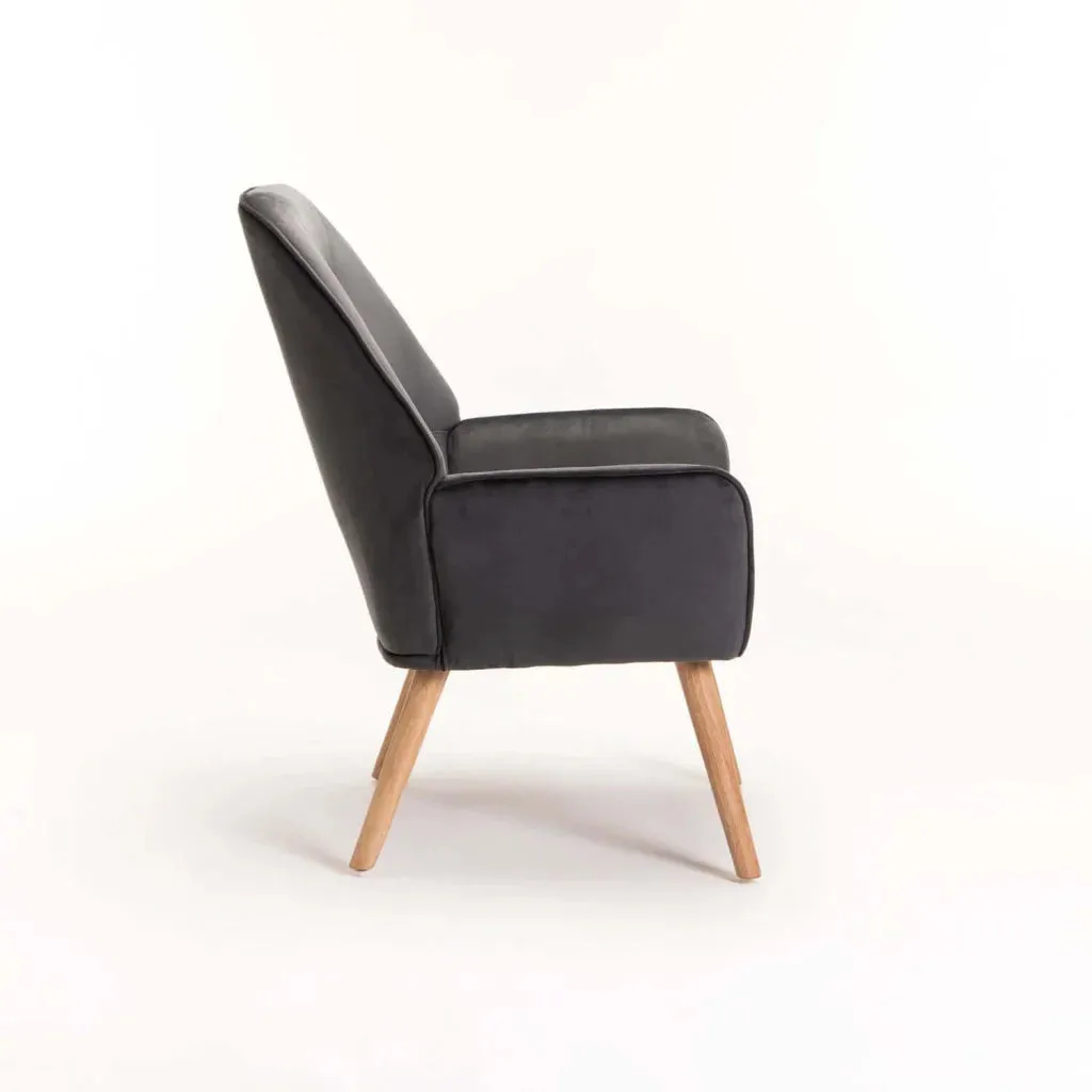 HUGO VELVET CHAIR