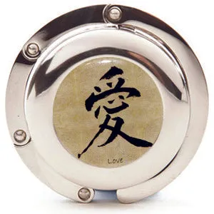 Kanji Purse Hanger with Mirrored Pill Box