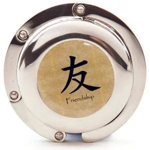 Kanji Purse Hanger with Mirrored Pill Box