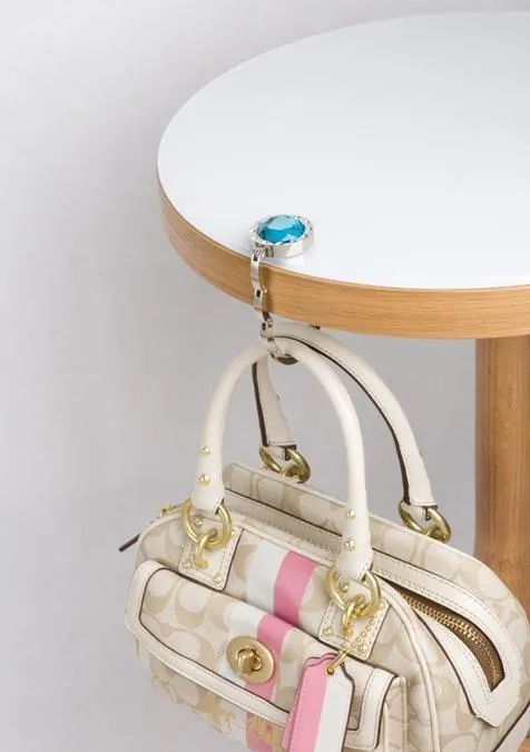 Kanji Purse Hanger with Mirrored Pill Box