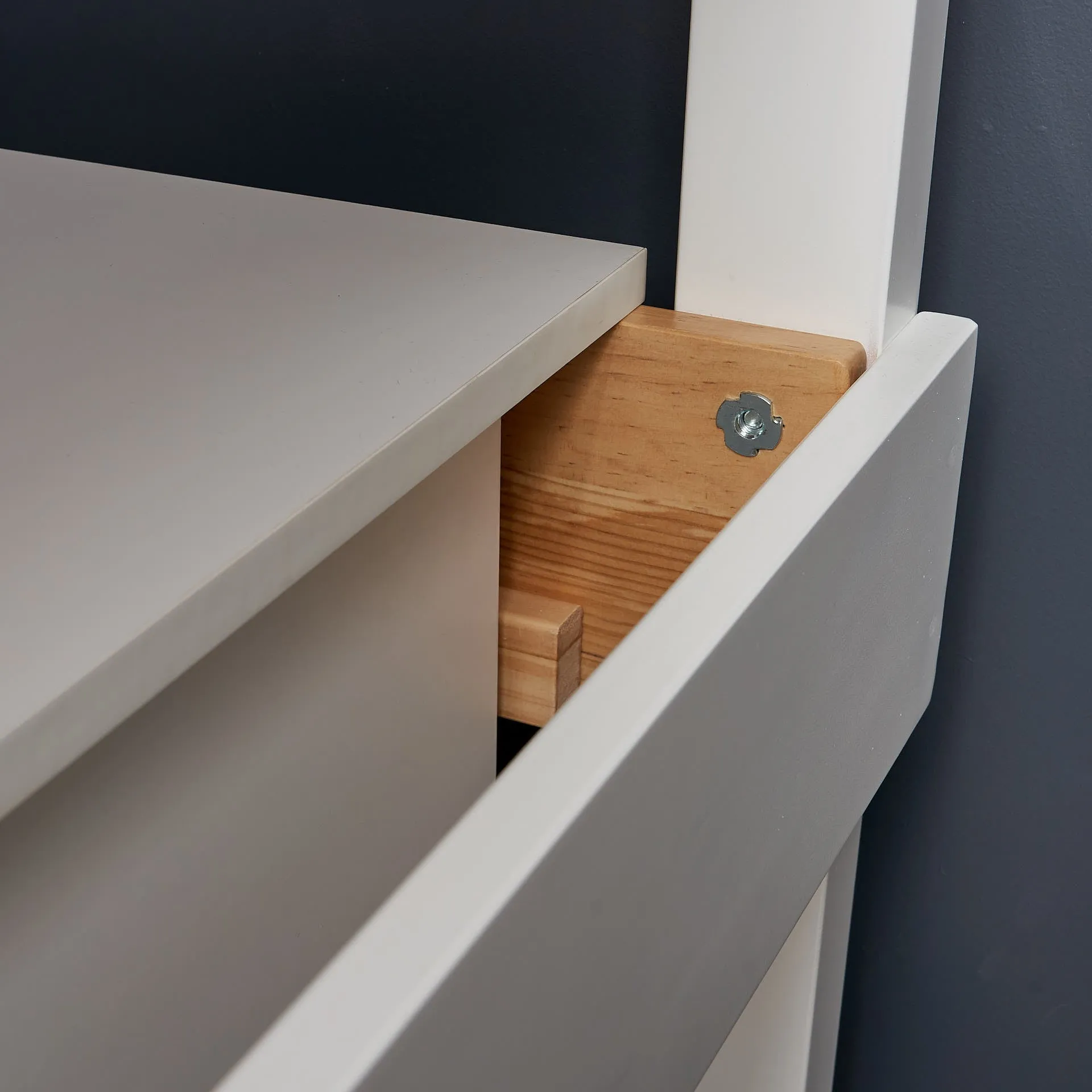 Loft Bed Corner Desk Space Saver