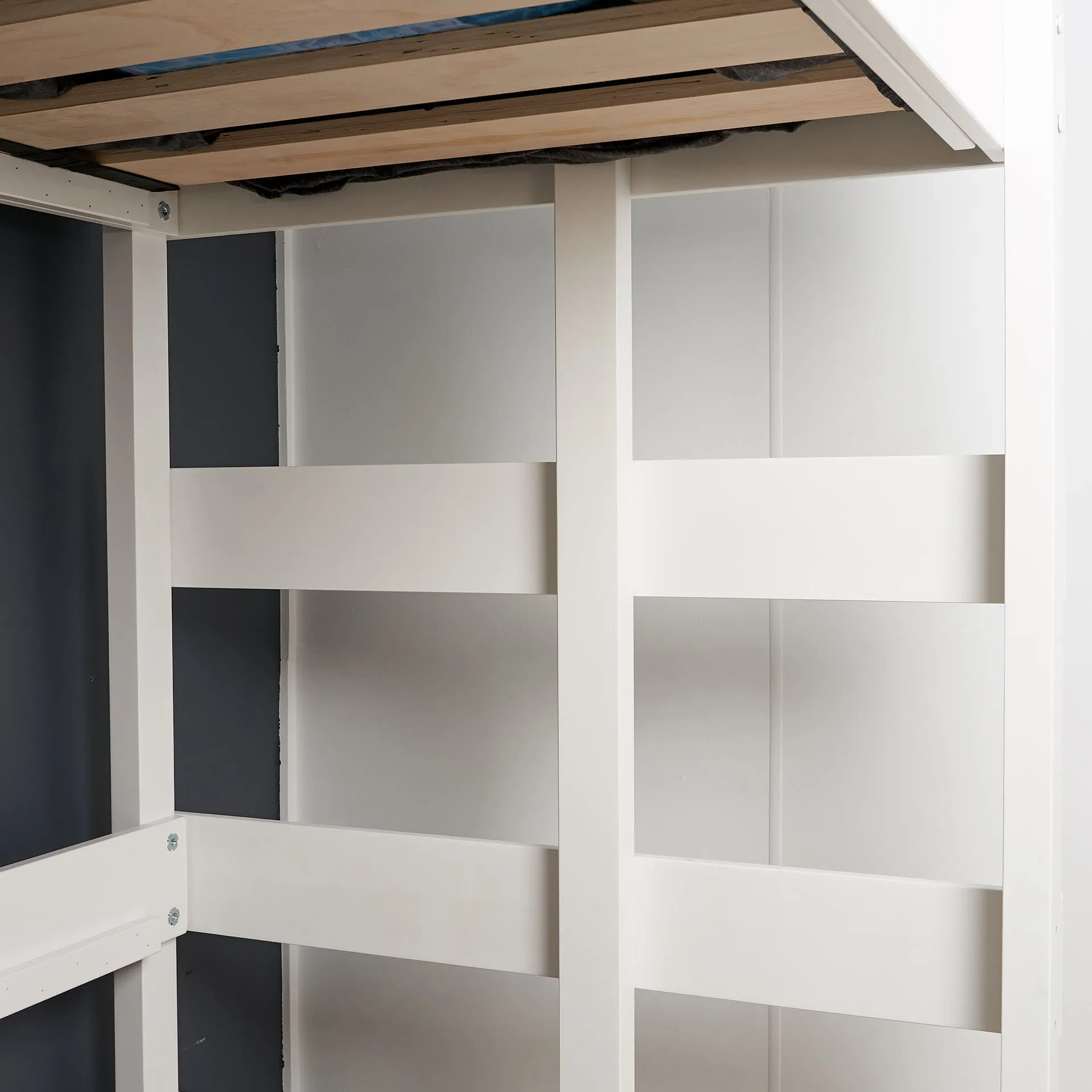Loft Bed Corner Desk Space Saver