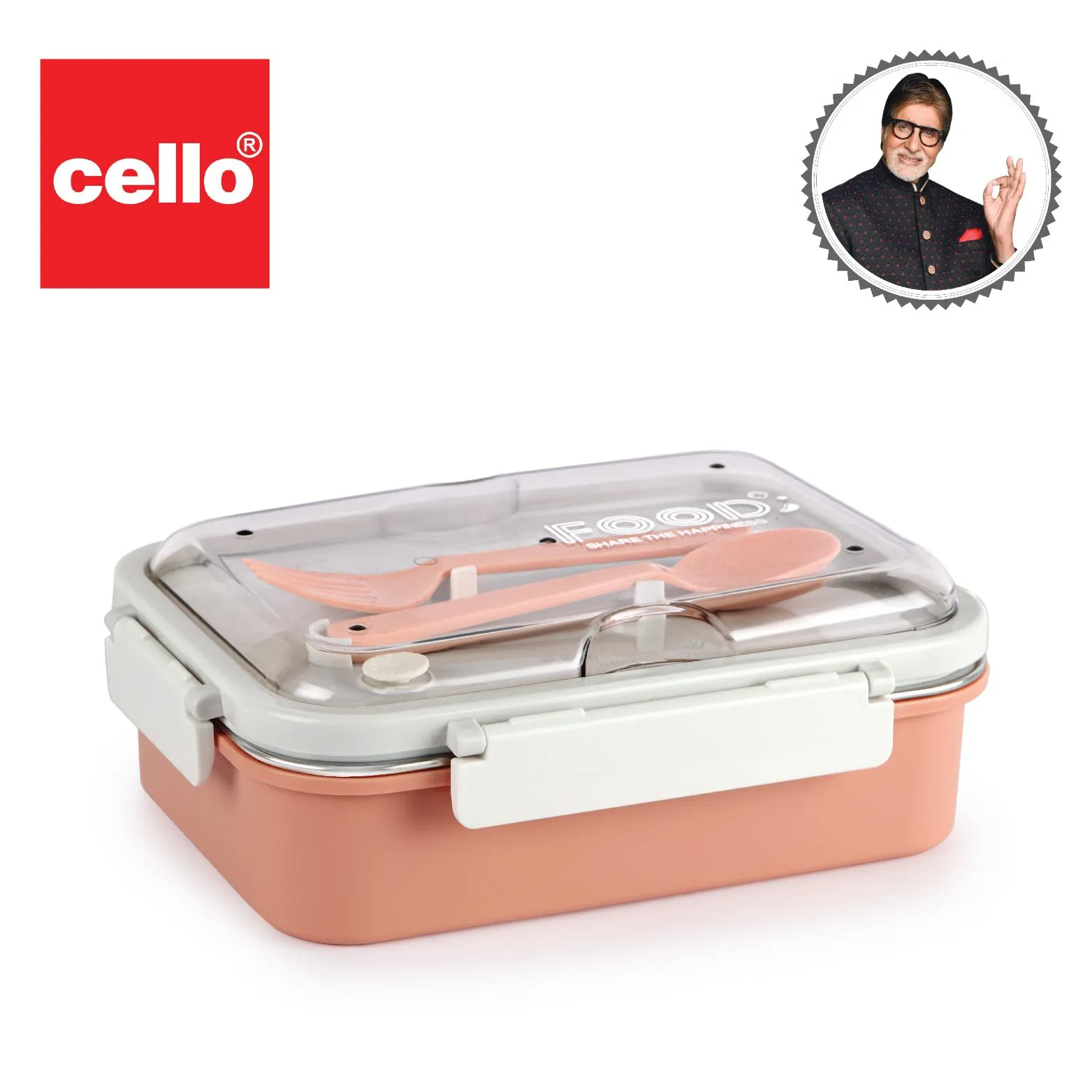 Meal Buddy Insulated Lunch Box with Flatware