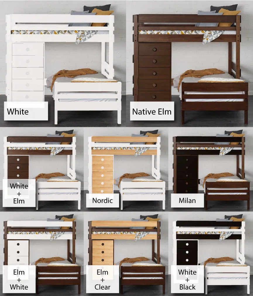 Mid-Line Corner Bunk Bed with Mid-Line Chest
