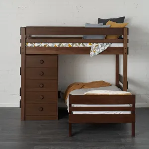 Mid-Line Corner Bunk Bed with Mid-Line Chest