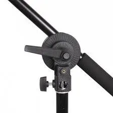 Multi Functional Grip Head Single Swivel Gobo Mounting Adapter for Boom Arm