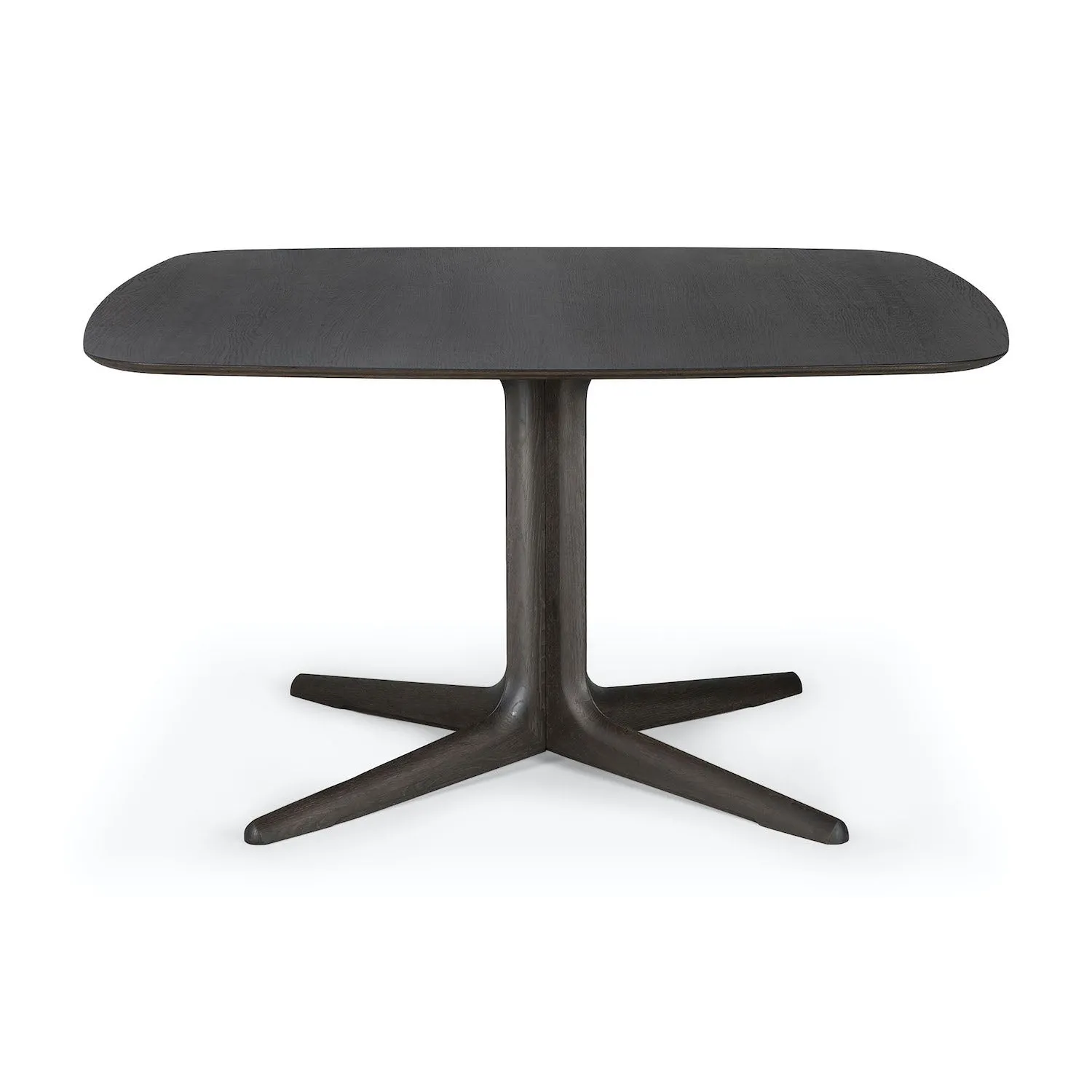 Oak Corto Brown Dining Table - Varnished