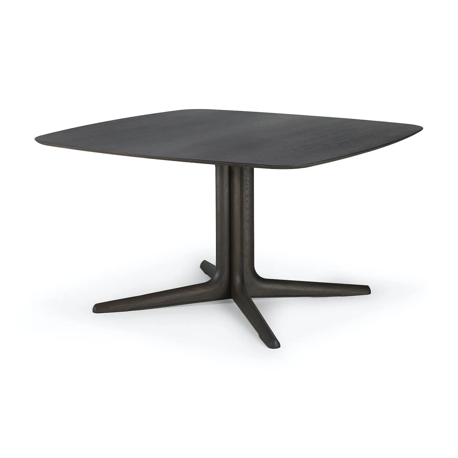 Oak Corto Brown Dining Table - Varnished