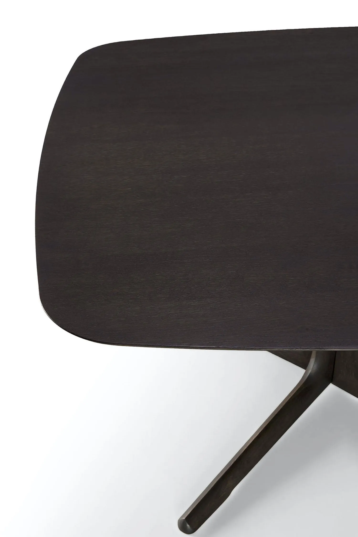 Oak Corto Brown Dining Table - Varnished