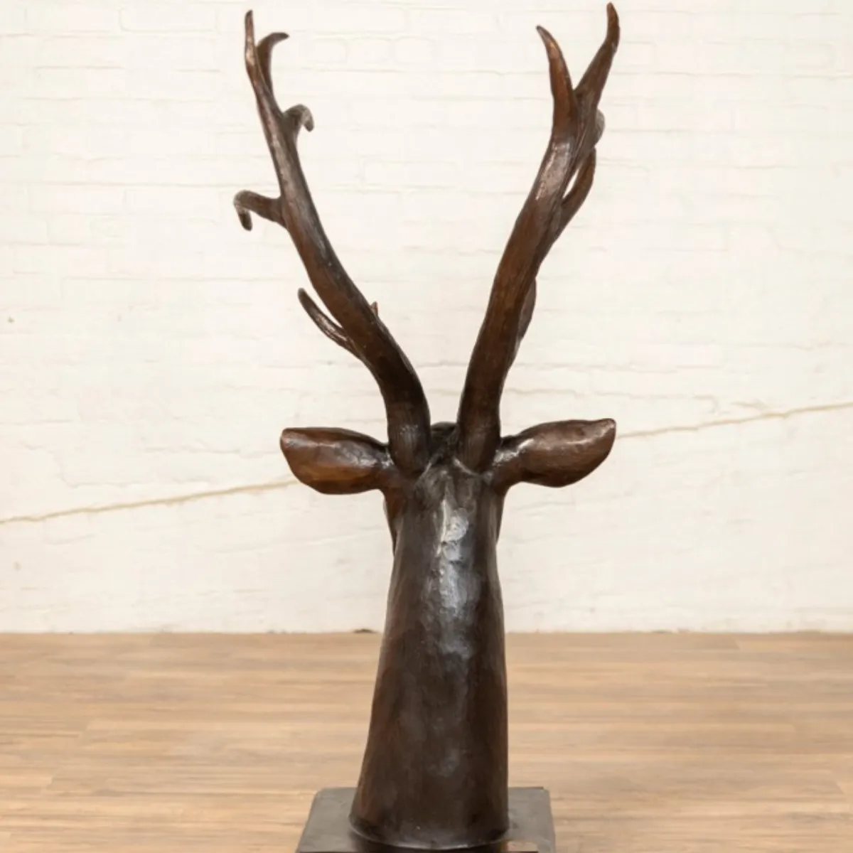 Pair of Deer Stag Heads