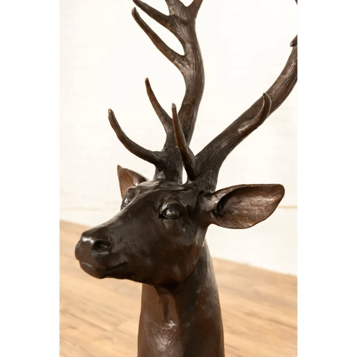 Pair of Deer Stag Heads